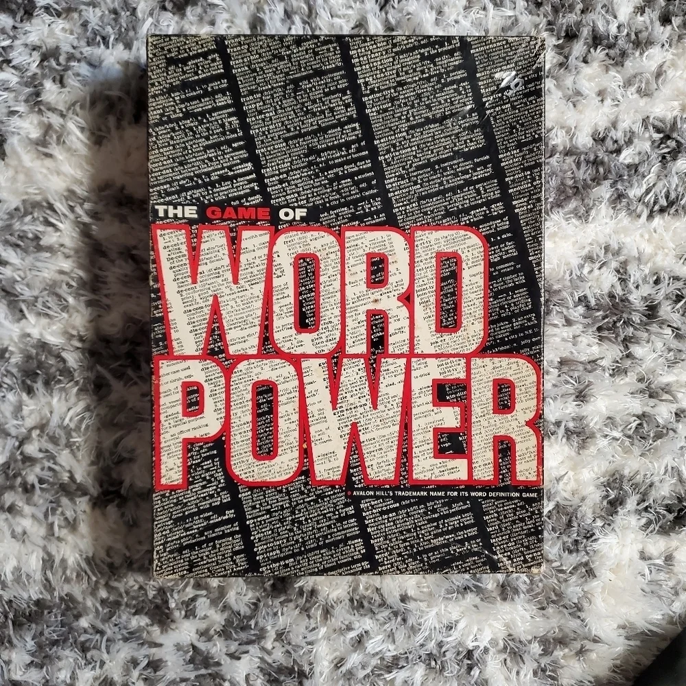The Game of Word Power Board Game